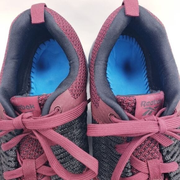 Reebok Composite Toe Work ULTK Lace Up Shoes Women's Size 11.5 Red & Black - Picture 8 of 13